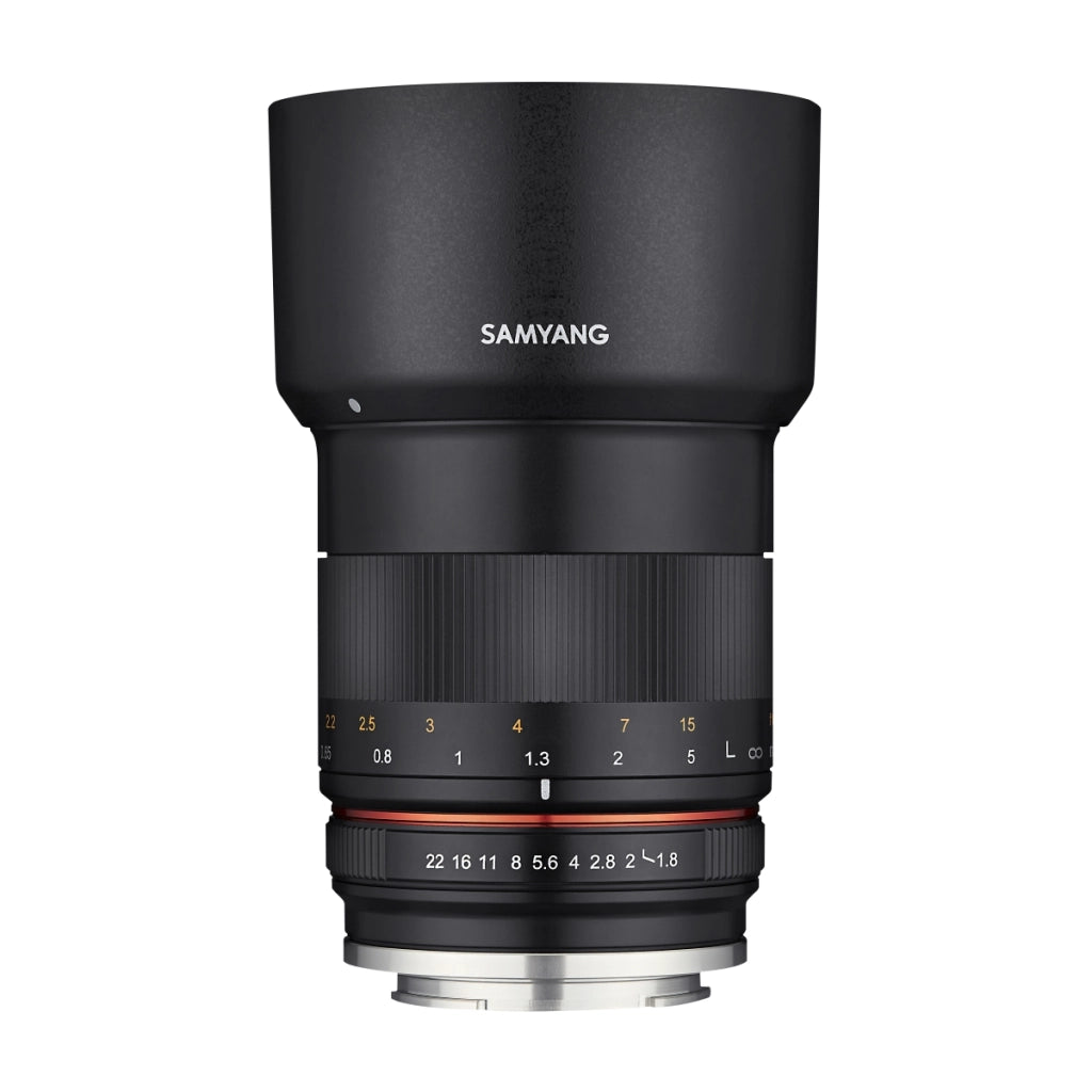 MF 85mm F1.8 ED UMC CS Sony E - obiettivo manuale con lunghezza focale fissa di 85mm per fotocamere mirrorless APS-C con innesto Sony E, filettatura del filtro da 62mm