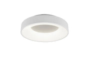 Plafoniera da Interno a Led in Metallo Bianco Opaco