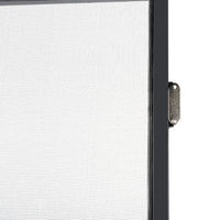 Zanzariera per Porte Nera con Chiusura Magnetica e Cerniere 100 x 215 cm Robusta
