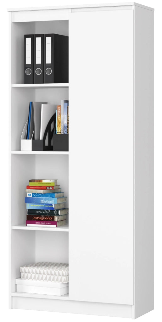 Armadio da ufficio AKORD R80 Bianca 80 cm 1 anta 80x35x180 cm