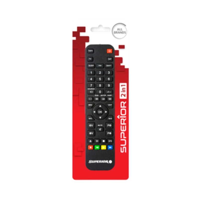 TELECOMANDO TV SUPERIOR PROGRAMMABILE 2 IN 1