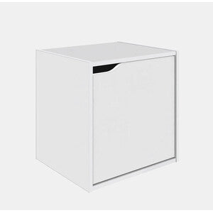 CUBO C/ANTA 35X29,2X35 CM BIANCO- 1,0 pz