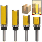 Frees 4 in 1 con testa di 8 mm - Coprifilesse - Fili di router - Fili per legno - Fili in acciaio e legno - Strumento di lavorazione del legno professionale - Fili per router.