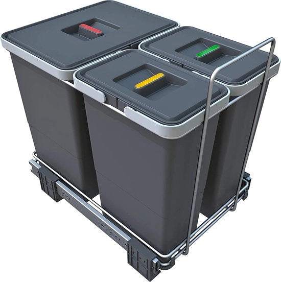 Cassa di archiviazione per esterni - contenitori di plastica per la separazione di interni ed esterni / Cassa di archiviazione 18/8/8 L