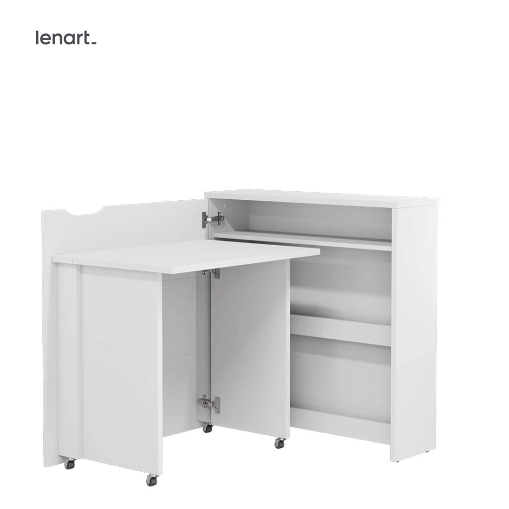 SCRIVANIA WORK CONCEPT SLIM CW 02L BIANCO LUCIDO SINISTRO