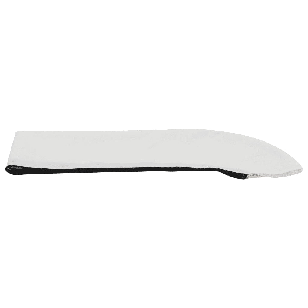 Bimini di Prua con Tendalino a 4 Archi Bianco 243x196x137 cm 92368