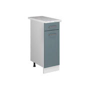 Vicco Mobiletto base per cucina Grigio-blu 30 cm , PL Marmo