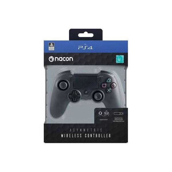 Nacon asymmetric wireless gamepad pc,playstation 4 analogico/digitale bluetooth/usb nero - PS4OFPADWLBLACK