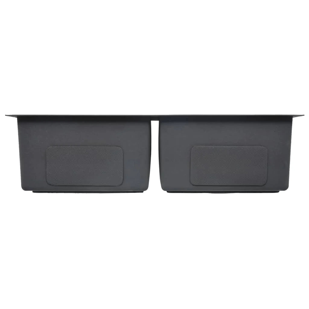 Lavello da cucina fatto a mano con filtro 76 x 44 cm acciaio inox 02_0002364