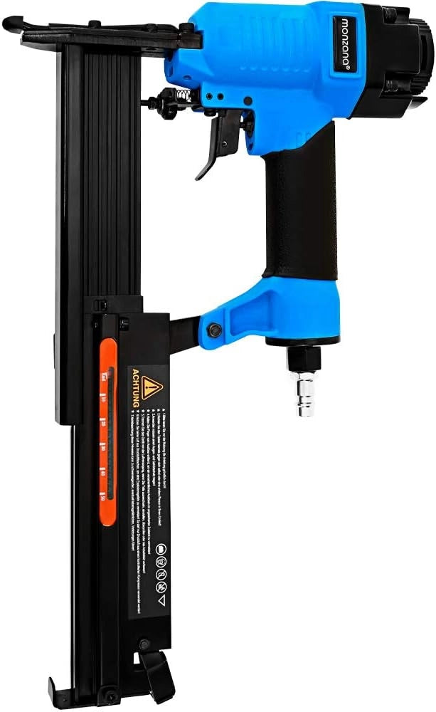 Chiodatrice pneumatrica e spillatrice 2 in 1 ad aria compressa pinzatrice graffettatrice con valigetta e chiodi