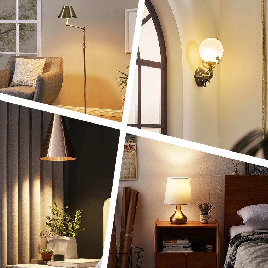 ZMH Lampadina Set di 6 LED E27 Bianca 5W 3000K Lampadina Bianca Calda Lampada a Risparmio Energetico Senza Sfarfallio