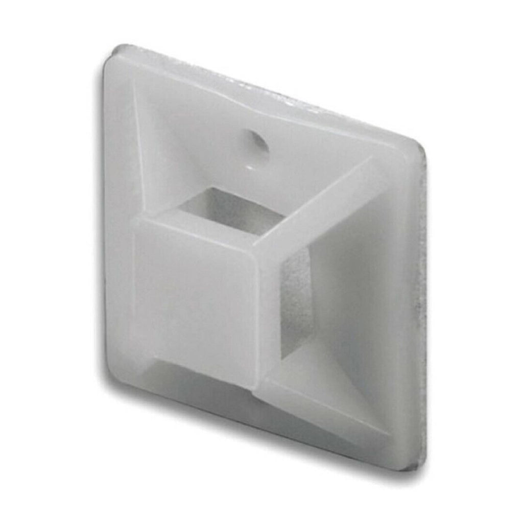 Supporto Adesivo Per Fascette 30X30X8,7 Set 5 Pezzi - Electraline