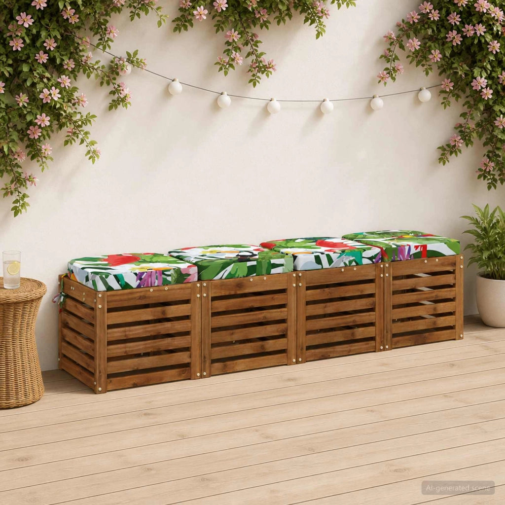 Cuscini per sedile a 4 pezzi SOEST 4 pcs 100% Poliestere 945202