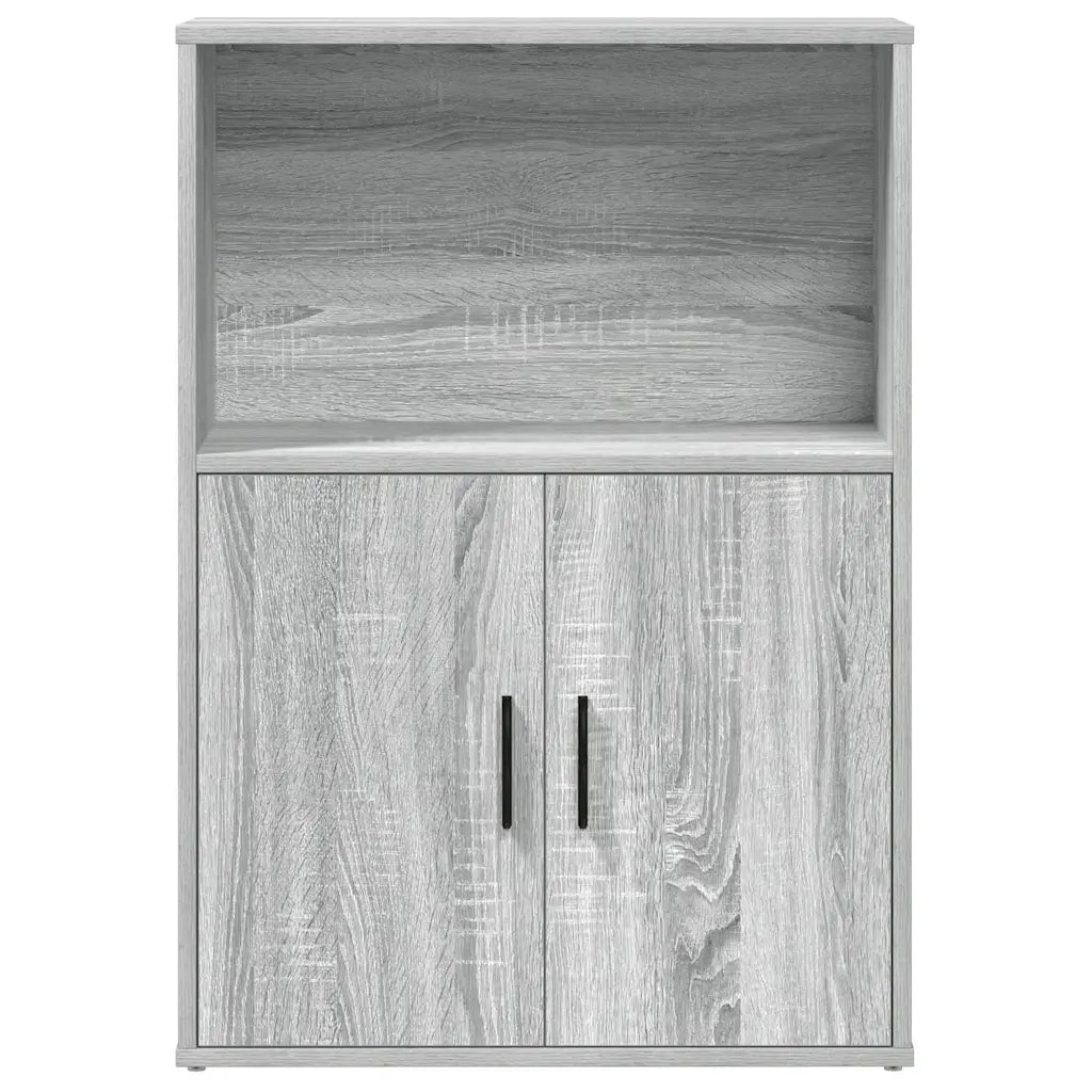 Libreria Grigio Sonoma 60x24x85 cm in Legno Multistrato 860414