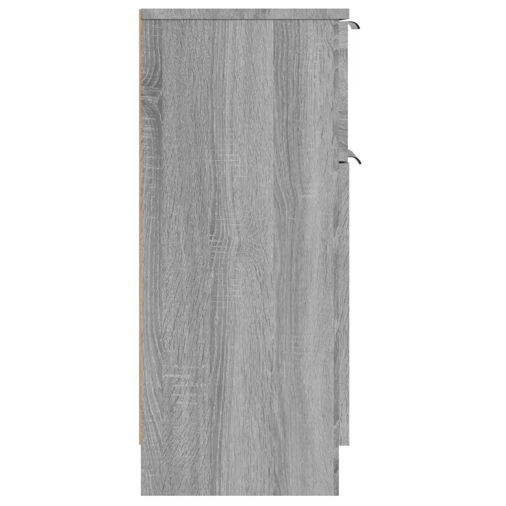 Credenza | Madia | Buffet da pranzo | Armadio da pranzo Grigio Sonoma 30x30x70 cm in Legno Multistrato