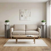 Supporto per piante 2 pz Grigio Sonoma 40 x 40 x 80 cm 899705