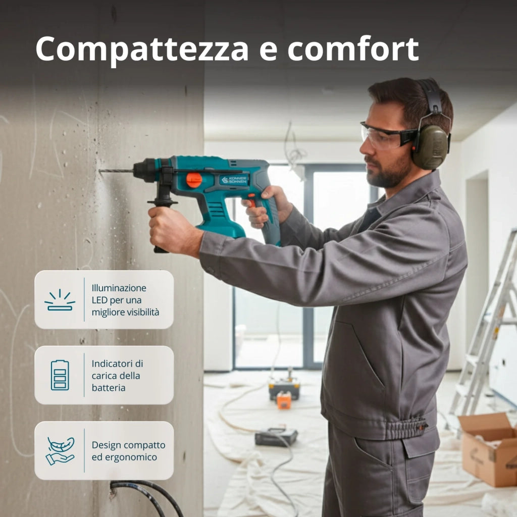 Set Senza Fili Master 3in1 KS RHAGD 20V SET 3