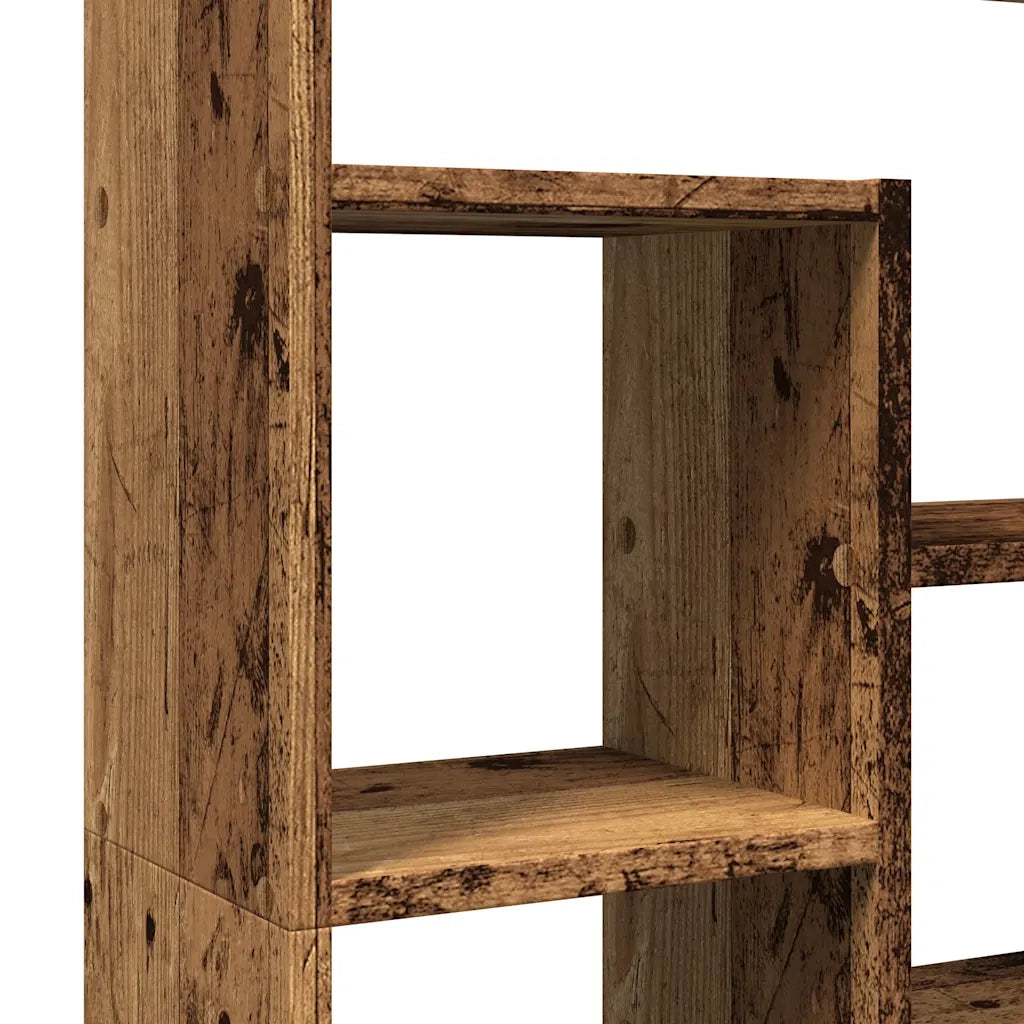 vidaXL Libreria Legno Antico 72x20x120 cm in Truciolato