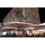 Ombrellone palo centrale Timbers Made in Italy - 200 x 300 cm - Ecru