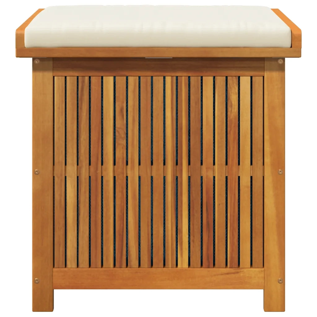 Scatola Cuscini da Esterno 60x50x61 cm Legno Massello Acacia CFW6954345