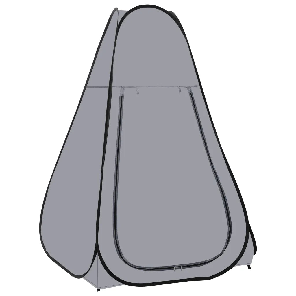 Tenda Doccia da Campeggio Apribile Grigia