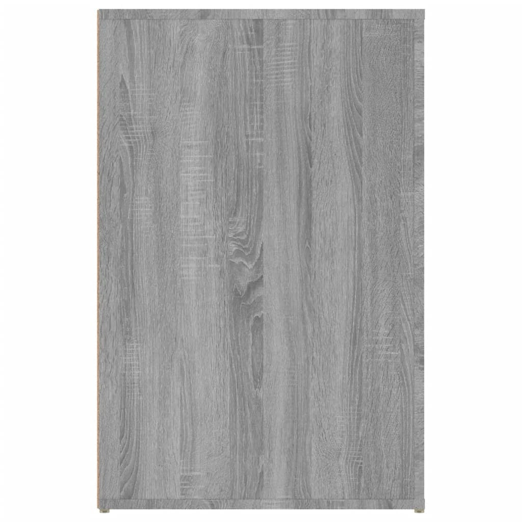 Scrivania Sonoma postazione computer mobile per computer scrivania da studio 100 x 49 x 75 cm legno ingegnerizzato grigio 02_0023936