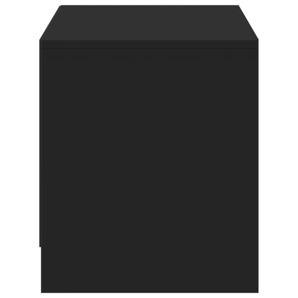 Mobile Porta TV con LED Nero 97x34x40 cm in Truciolato