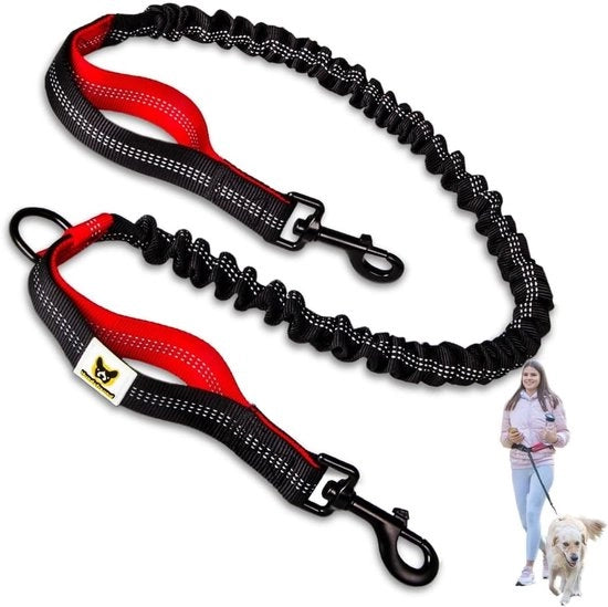 Estensione per cani con funzionalità di rilascio elastico per cinturoni per cani