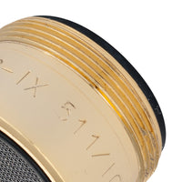 Aeratore vasca in ottone dorato