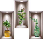 Decorazioni per parete 3D vasca - Decorazione per parete - 3 pezzi - 40 x 20 cm - Vinile