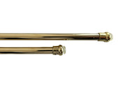 Bacchette Tende A Pressione Bastone Tenda Estensibile Astina Con Molla - 50-70 - Oro
