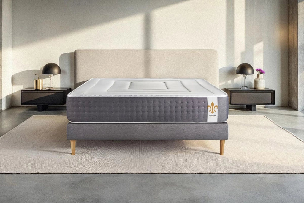 Materasso 180x200 cm Molle insacchettate e Memory foam - Vingt-Six