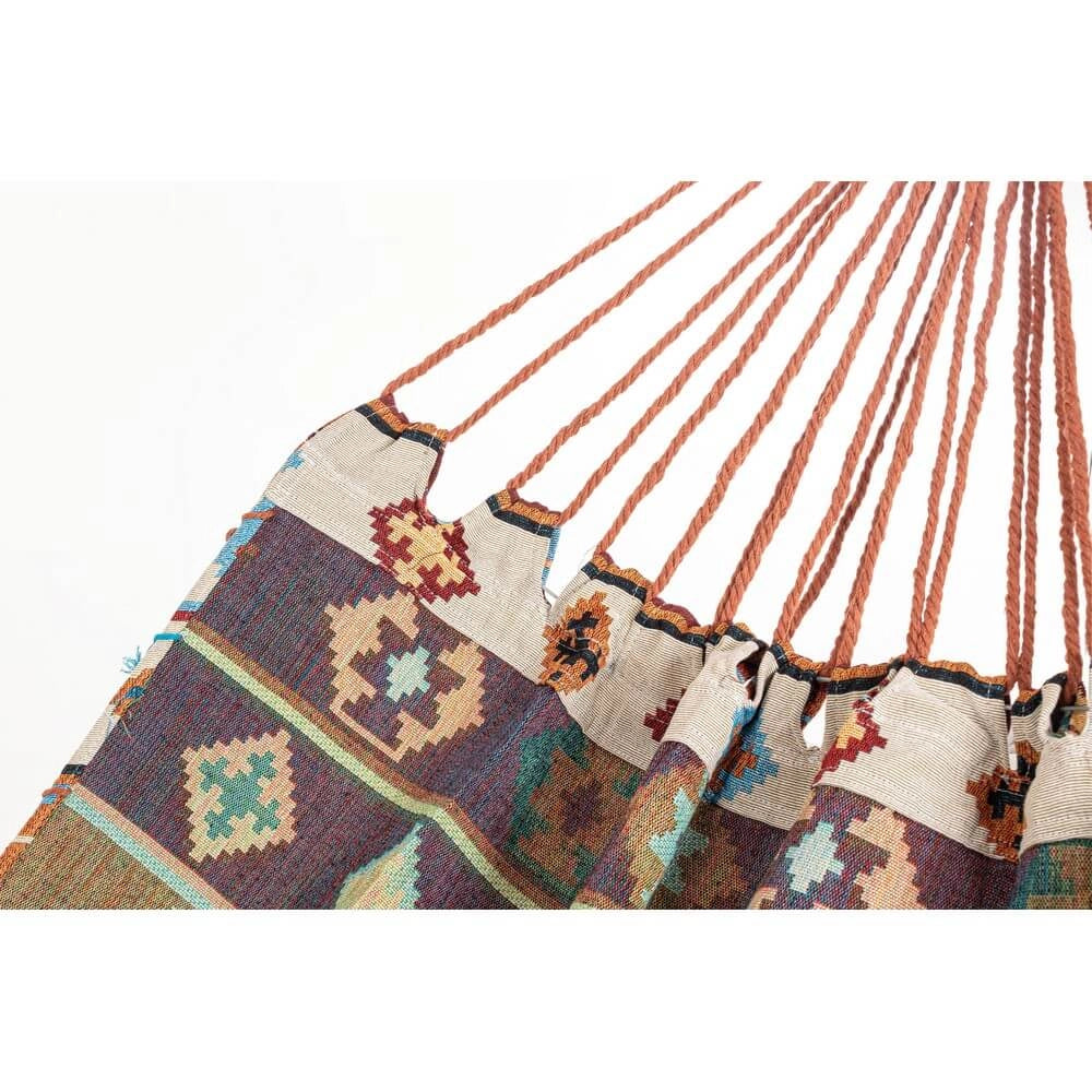 Amaca in Tessuto Poli-Cotone con Nappe Stile Etnico - COSTA