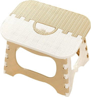 Scaffalatura in plastica pieghevole per scale 1011-767 pollici - per cucina giardino bagno - trasportabile e pieghevole - beige