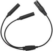 Adattatore Headset Airbus XLR Twin Plug - Dual Femmina a Male Airbus 5-pins XLR - Compatibile con la maggior parte dei grandi marchi - Headset aeronautici