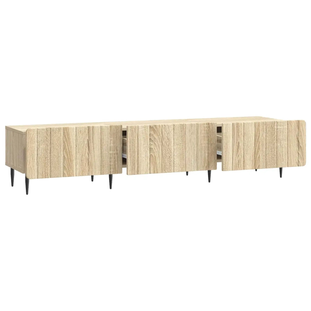 Mobile TV-Credenza per TV Rovere Sonoma 147 x 34,5 x 32 cm Legno ingegnerizzato