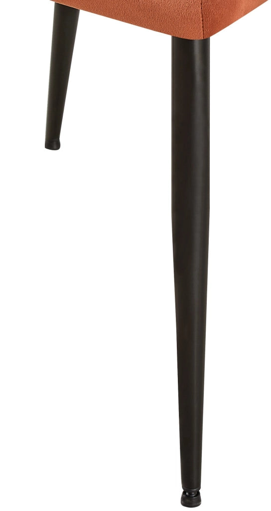 Sedia visitatore Emia Velluto,marrone
