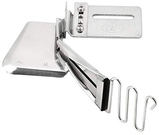 Accessorio per cucire a rullo - Biaisbinding - Attacco con nastro - Dimensioni 14.3x13.5x4cm - Binditore