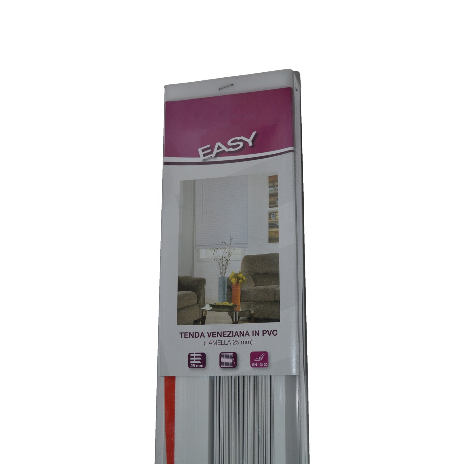 TENDA VENEZIANA PVC BIANCA 60 X 160 DA INTERNO VERTICALE DA SOLE