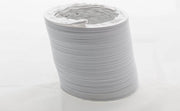 Serpentina di scarico flessibile PVC diametro 125-127 mm lunghezza 3 m per climatizzatore, asciugatrice e aspirapolvere
