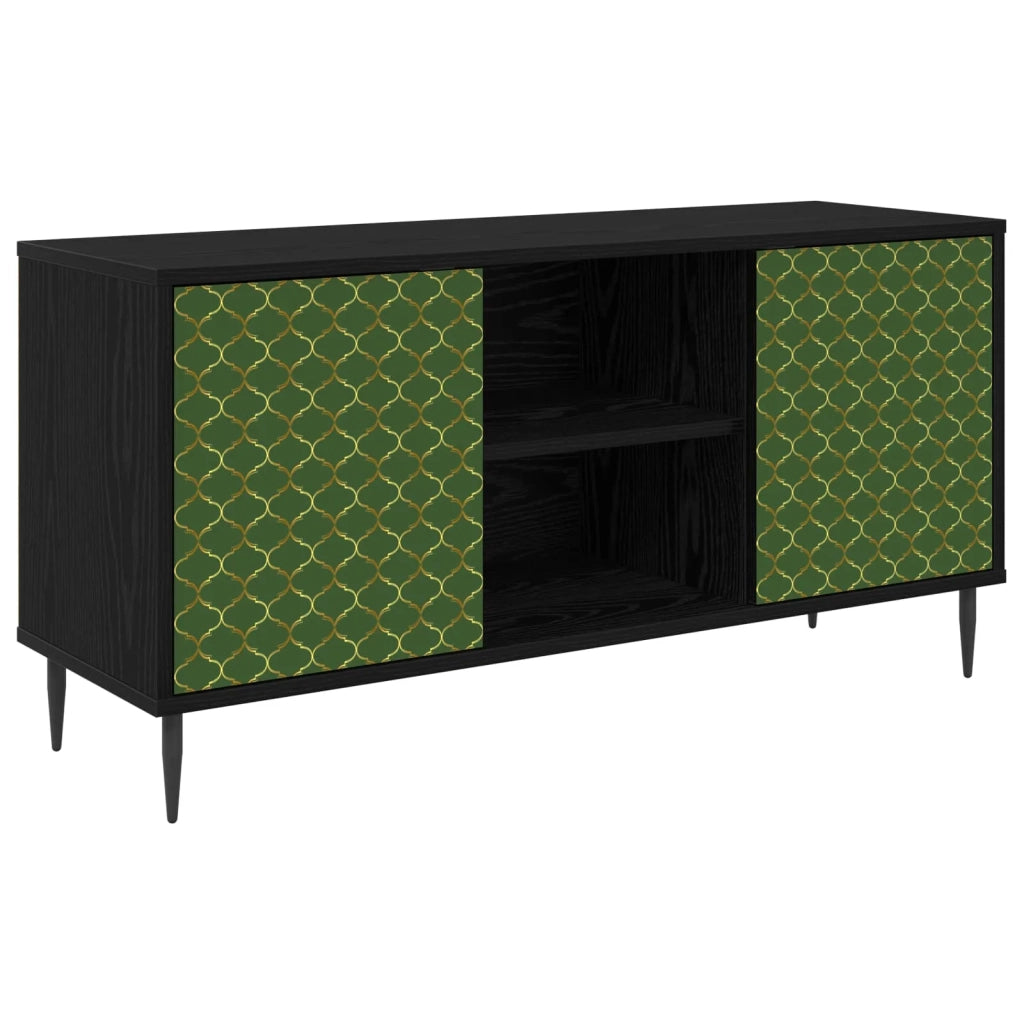 Mobile TV GELEEN 102 x 33 x 51 cm Rovere Nero 8007051