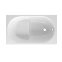 Guscio vasca rettangolare 120 x 70 serie Rubino