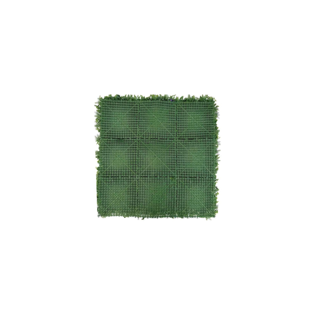 Pianta artificiale da parete - Modello fiore rosso - Dimensioni: 100 x 100 cm