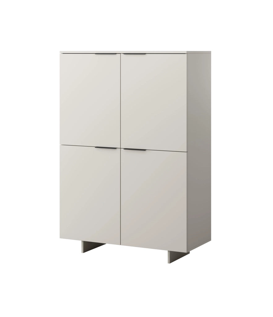 MOBILE CALMA CABINET 4D 145CM CASHMERE ALMA