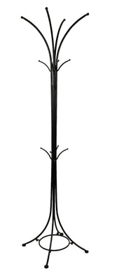 VIOLET APPENDIABITI IN METALLO CON PIEDINI 182 CM IN COLORE NERO