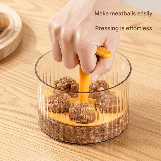 Forma per la preparazione di polpette di carne, salsicce, pasta di gamberetti, cibo per bambini e palline di pesce artigianali.