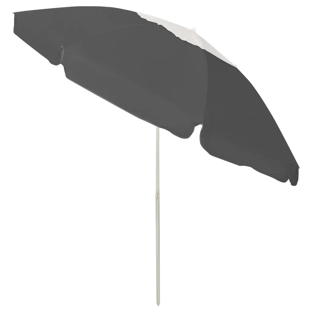 Ombrellone da Spiaggia Antracite 240 cm  cod mxl 23394