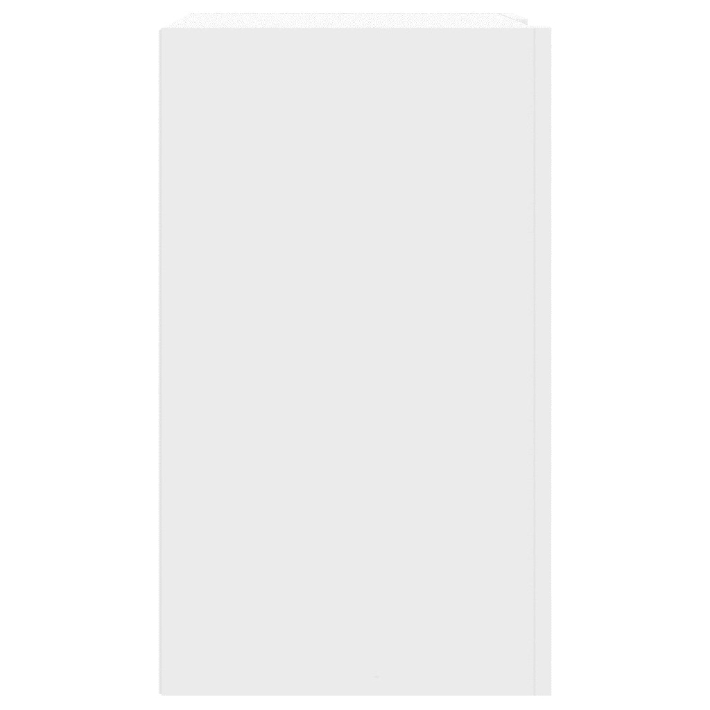 Armadietto a Muro Bianco 75x35x60 cm in Truciolato 848423