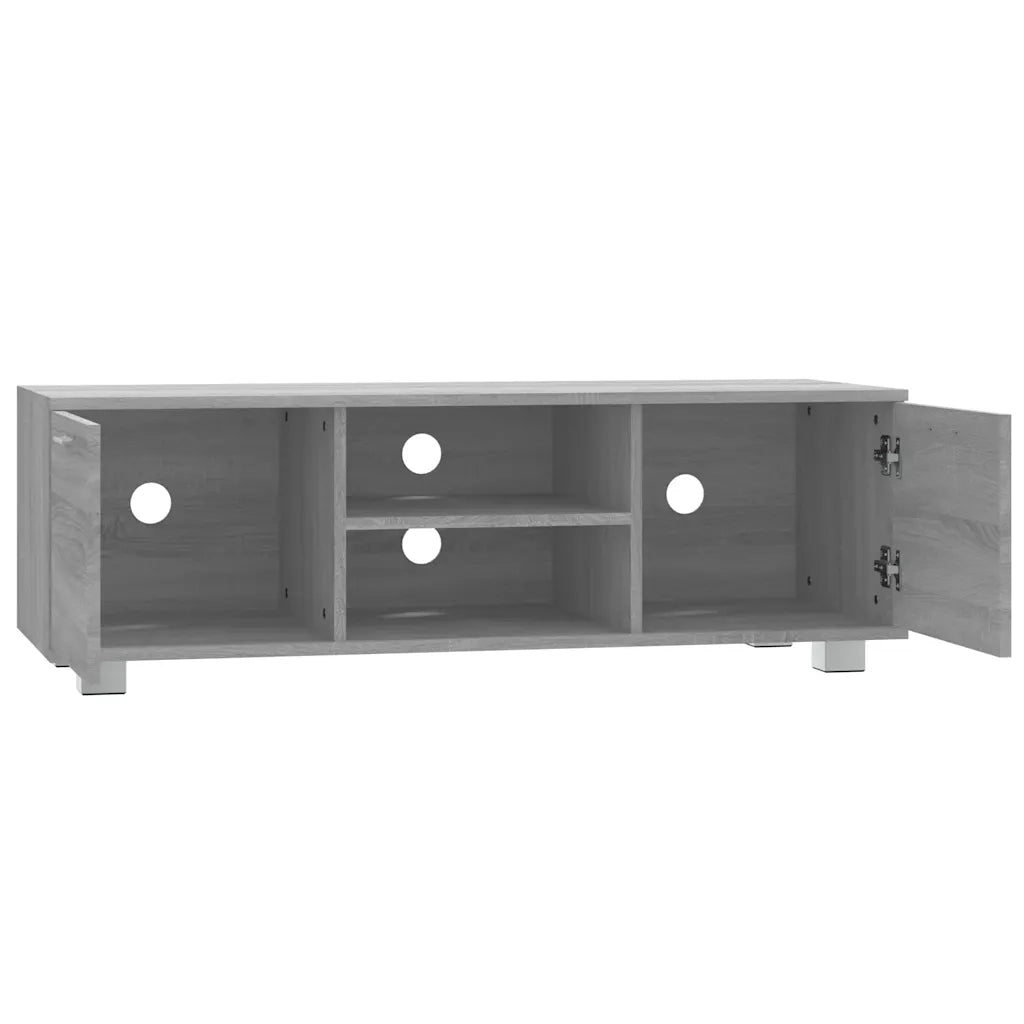 Mobile TV Grigio Sonoma 120x40,5x35 cm in Legno Multistrato