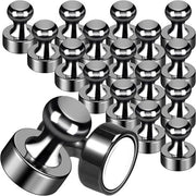 24 pezzi di magneti forti, cilindrici, magneti neodimio extra forti, 12 x 16 mm magneti piccoli, magneti per frigorifero per lavagna bianca, lavagna magnetica, pannello da attacchi, pannello da appesi.